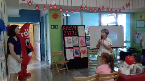 Programu edukacyjnego  „Twoja krew, moje życie”